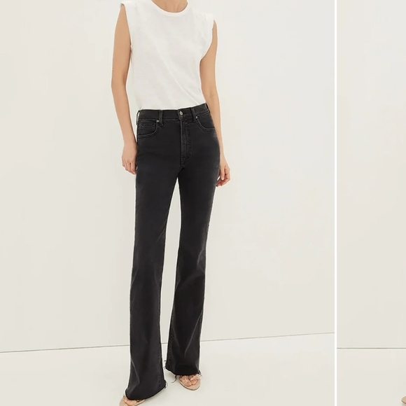 Veronica Beard NWTs Leena Bootcut Jean | Raw Hem - Picture 1 of 8